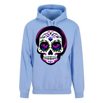 Sugar Skull Funny Cinco De Mayo T Graphic Unisex Surf Hoodie