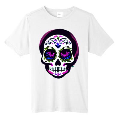 Sugar Skull Funny Cinco De Mayo T Graphic Tall Fusion ChromaSoft Performance T-Shirt