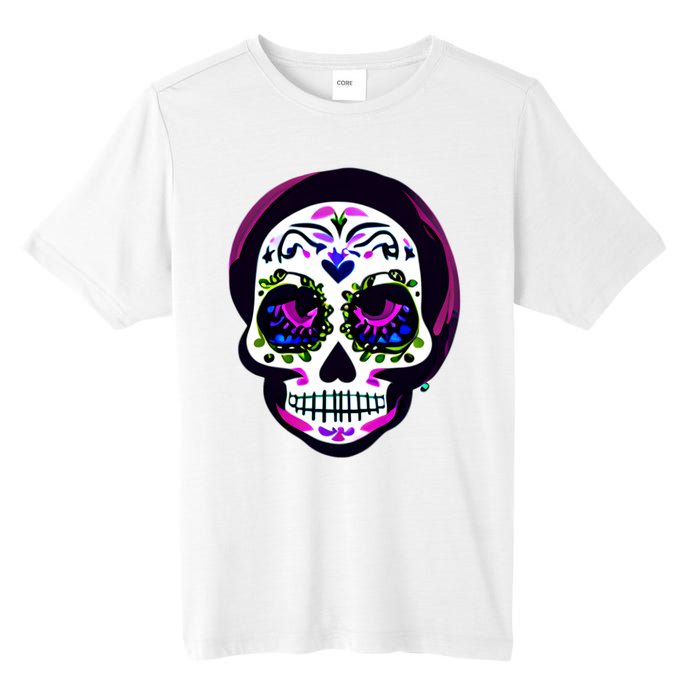 Sugar Skull Funny Cinco De Mayo T Graphic Tall Fusion ChromaSoft Performance T-Shirt