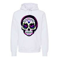 Sugar Skull Funny Cinco De Mayo T Graphic Premium Hoodie