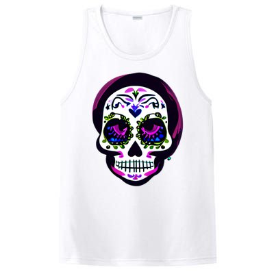 Sugar Skull Funny Cinco De Mayo T Graphic PosiCharge Competitor Tank