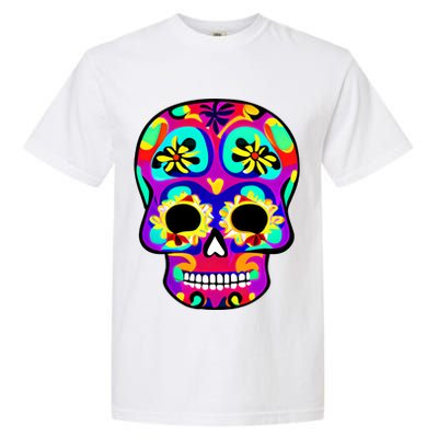 Sugar Skull Funny Cinco De Mayo Garment-Dyed Heavyweight T-Shirt