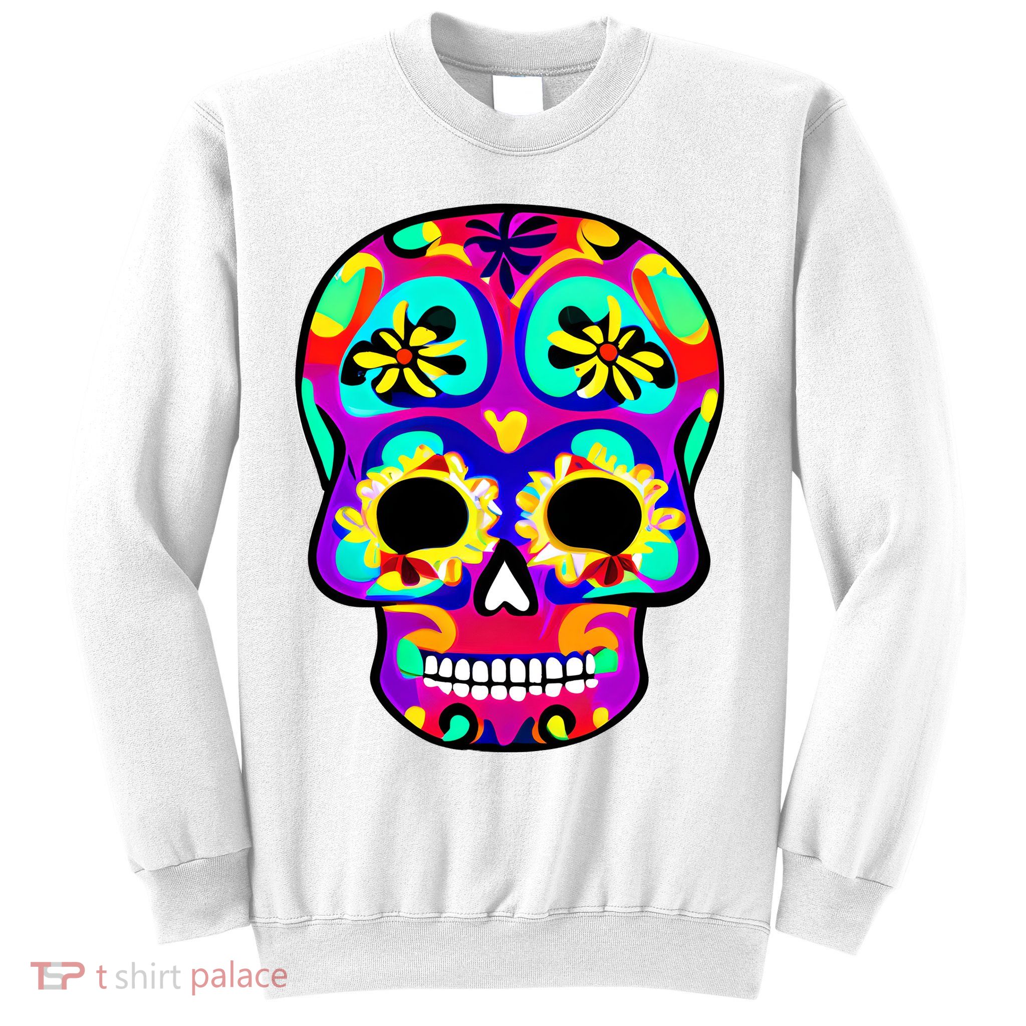 Sugar Skull Funny Cinco De Mayo Sweatshirt