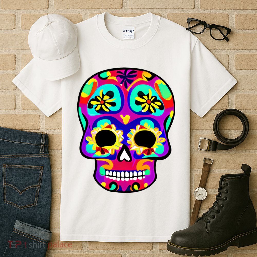 Sugar Skull Funny Cinco De Mayo Tall T-Shirt