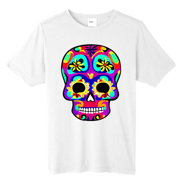 Sugar Skull Funny Cinco De Mayo Tall Fusion ChromaSoft Performance T-Shirt