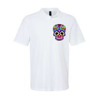 Sugar Skull Funny Cinco De Mayo Softstyle Adult Sport Polo