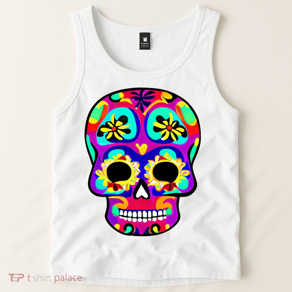 Sugar Skull Funny Cinco De Mayo Tank Top