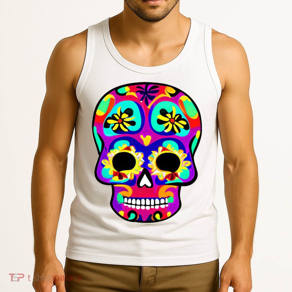 Sugar Skull Funny Cinco De Mayo Tank Top