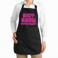 Shitshow Supervisor Funny Manager And Supervisor Apron