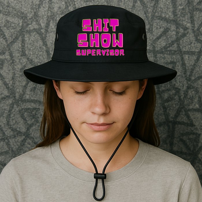 Shitshow Supervisor Funny Manager And Supervisor Bucket Hat