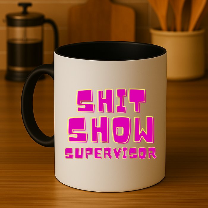 Shitshow Supervisor Funny Manager And Supervisor Mug