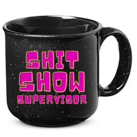 Shitshow Supervisor Funny Manager And Supervisor 15oz Campfire Ceramic Mug