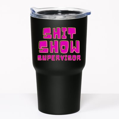 Shitshow Supervisor Funny Manager And Supervisor Tumbler
