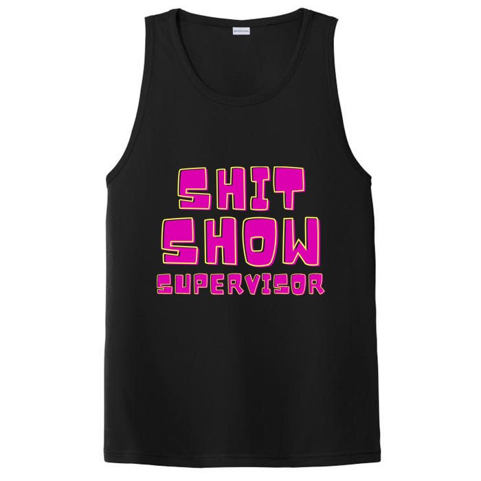 Shitshow Supervisor Funny Manager And Supervisor PosiCharge Competitor Tank
