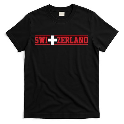 Switzerland Swiss Flag Travel Souvenir Gift T-Shirt