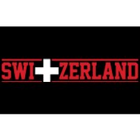 Switzerland Swiss Flag Travel Souvenir Gift Bumper Sticker