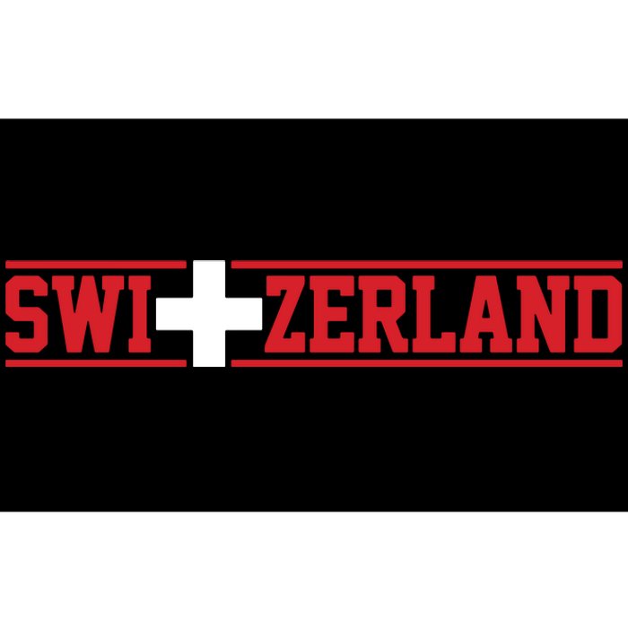 Switzerland Swiss Flag Travel Souvenir Gift Bumper Sticker