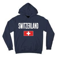 Switzerland Swiss Flag Tall Hoodie