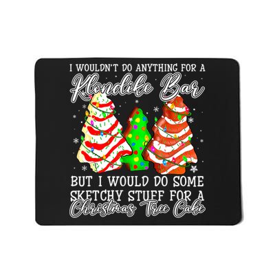 Sketchy Stuff For Some Christmas Tree Cakes Debbie Pajama Mousepad
