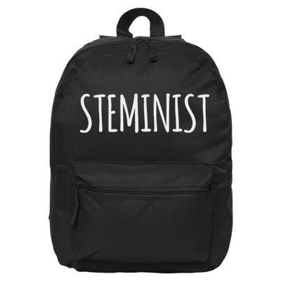 Steminist Scientist For Scientists 16 in Basic Backpack