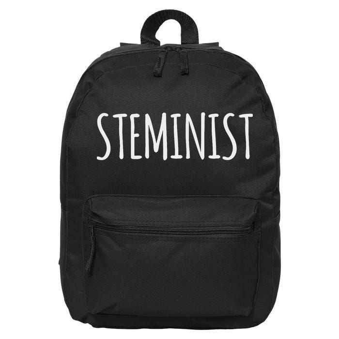 Steminist Scientist For Scientists 16 in Basic Backpack