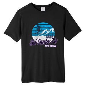 Ski Santa Fe New Mexico Usa Ski Resort Snowboarding Skiing Gift Tall Fusion ChromaSoft Performance T-Shirt