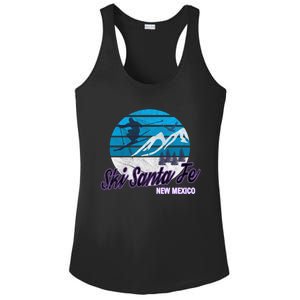 Ski Santa Fe New Mexico Usa Ski Resort Snowboarding Skiing Gift Ladies PosiCharge Competitor Racerback Tank