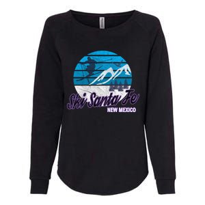 Ski Santa Fe New Mexico Usa Ski Resort Snowboarding Skiing Gift Womens California Wash Sweatshirt