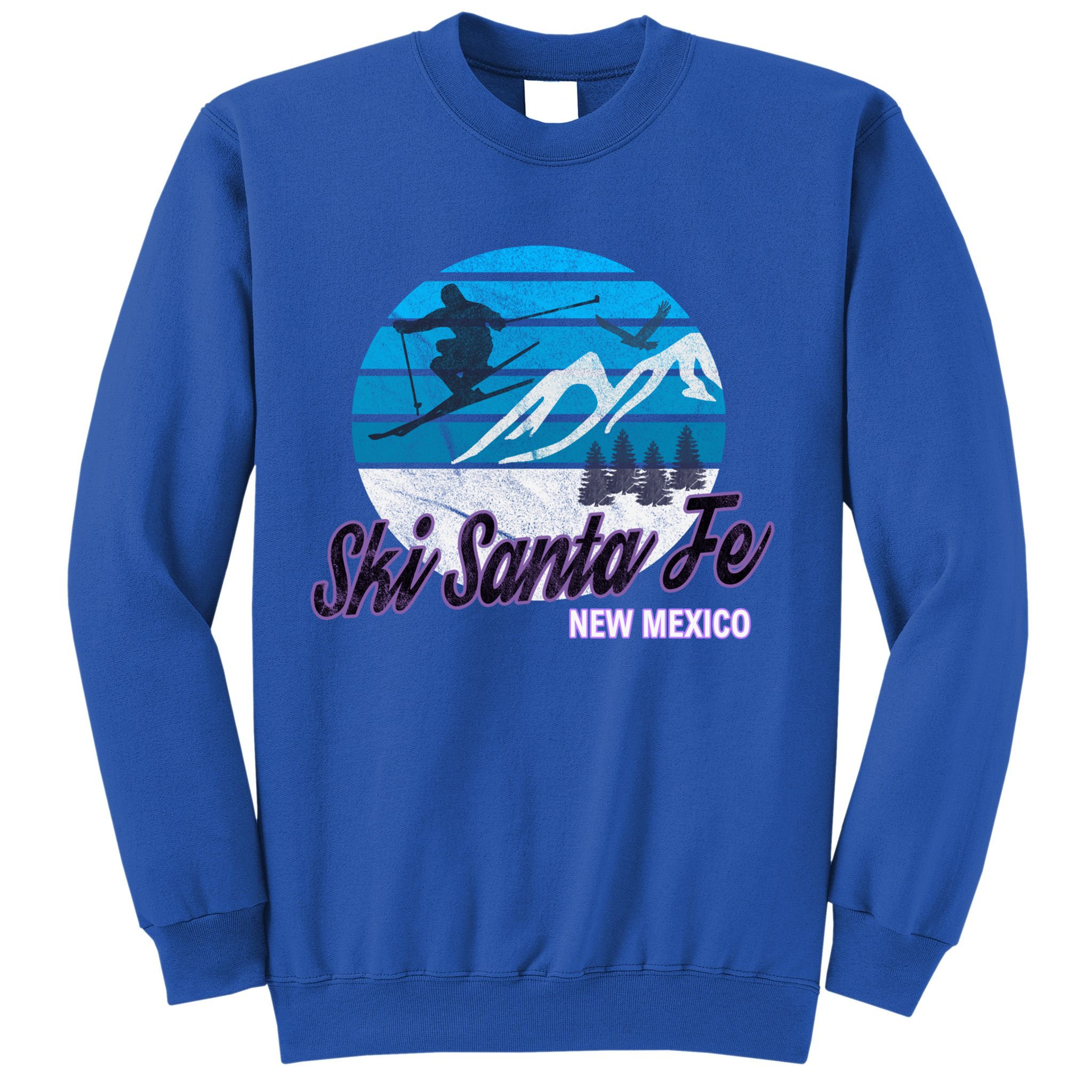 Ski Santa Fe New Mexico Usa Ski Resort Snowboarding Skiing Gift Sweatshirt