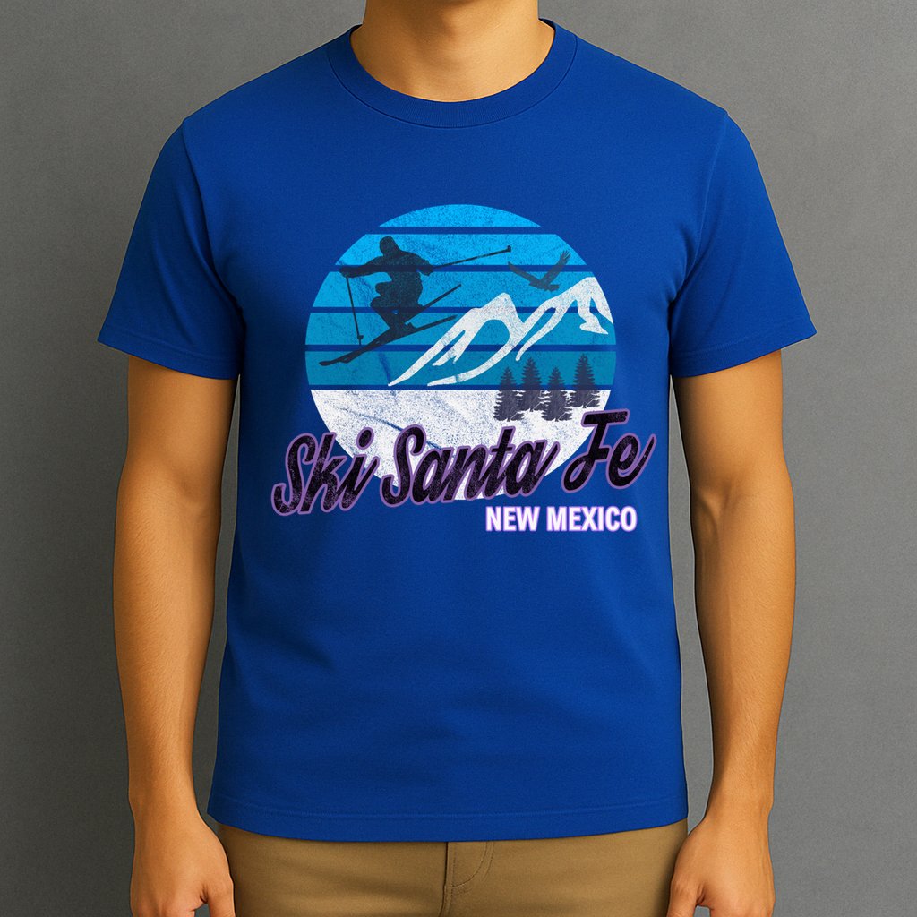 Ski Santa Fe New Mexico Usa Ski Resort Snowboarding Skiing Gift T-Shirt