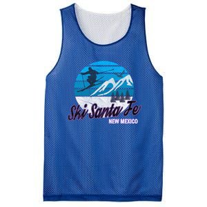 Ski Santa Fe New Mexico Usa Ski Resort Snowboarding Skiing Gift Mesh Reversible Basketball Jersey Tank