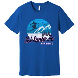 Ski Santa Fe New Mexico Usa Ski Resort Snowboarding Skiing Gift Premium T-Shirt