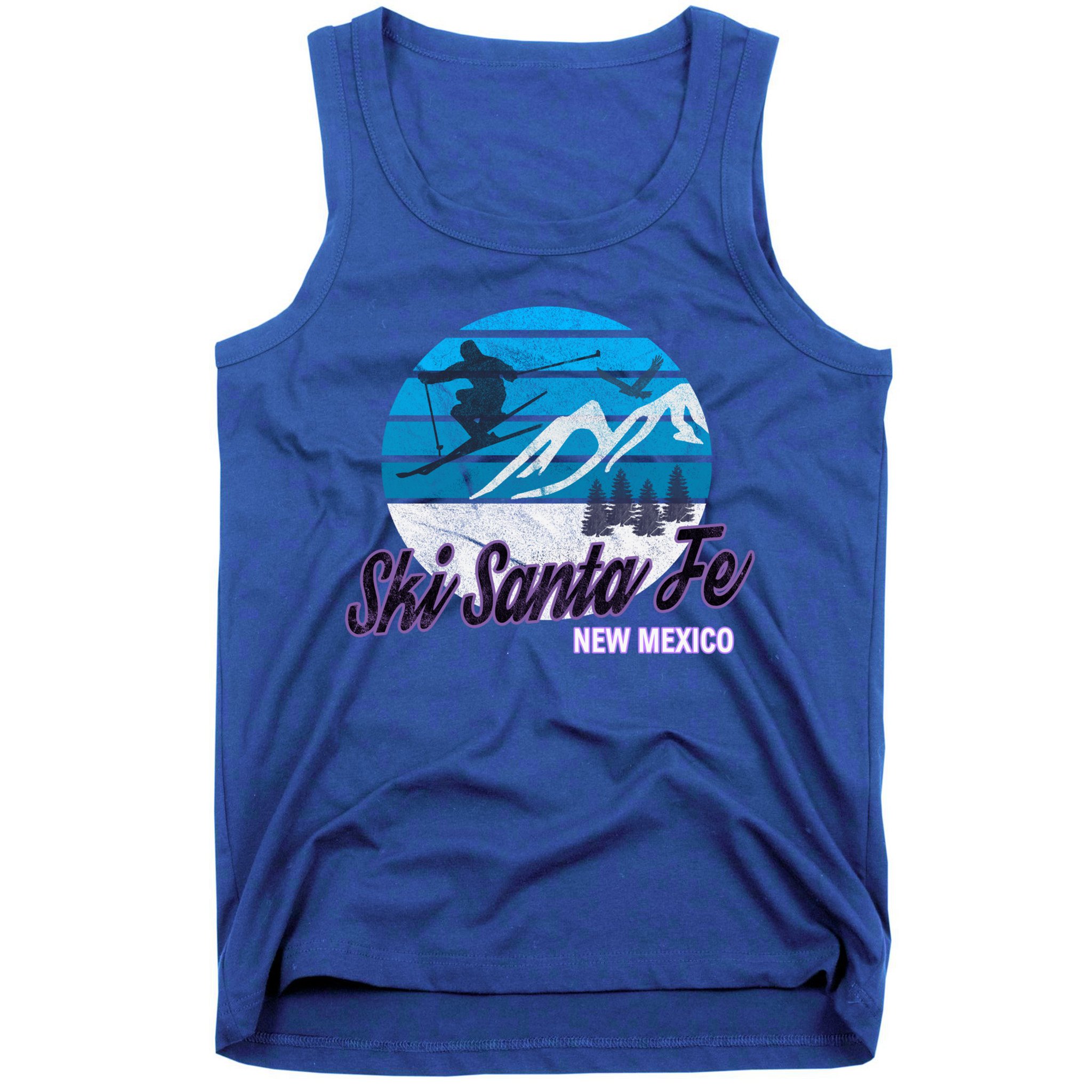 Ski Santa Fe New Mexico Usa Ski Resort Snowboarding Skiing Gift Tank Top