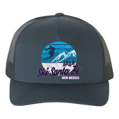 Ski Santa Fe New Mexico Usa Ski Resort Snowboarding Skiing Gift Yupoong Adult 5-Panel Trucker Hat