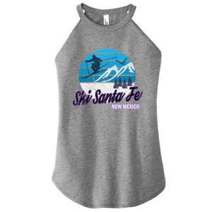 Ski Santa Fe New Mexico Usa Ski Resort Snowboarding Skiing Gift Women's Perfect Tri Rocker Tank