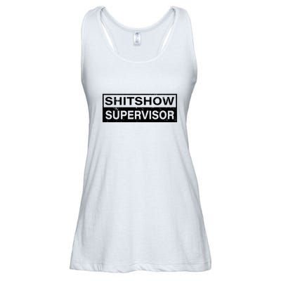 Shitshow Supervisor : Funny Supervisor Of The Shitshow Ladies Essential Flowy Tank