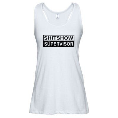 Shitshow Supervisor : Funny Supervisor Of The Shitshow Ladies Essential Flowy Tank