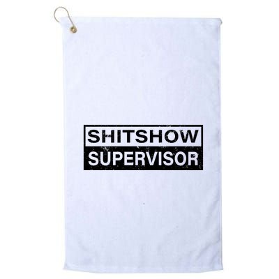 Shitshow Supervisor : Funny Supervisor Of The Shitshow Golf Towel