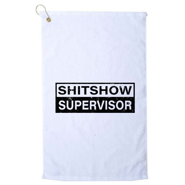 Shitshow Supervisor : Funny Supervisor Of The Shitshow Golf Towel