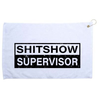 Shitshow Supervisor : Funny Supervisor Of The Shitshow Grommeted Golf Towel