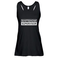 Shitshow Supervisor : Funny Supervisor Of The Shitshow Ladies Essential Flowy Tank