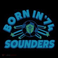 Seattle Sounders Fc Born In ’74 7-Panel Snapback Hat