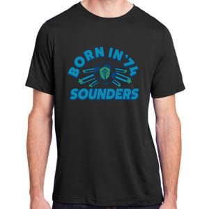 Seattle Sounders Fc Born In ’74 Adult ChromaSoft Performance T-Shirt