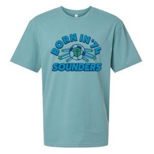 Seattle Sounders Fc Born In ’74 Sueded Cloud Jersey T-Shirt