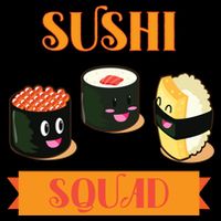 Sushi Squad Funny Sushi Lover Meaningful Gift Sustainable Bucket Hat