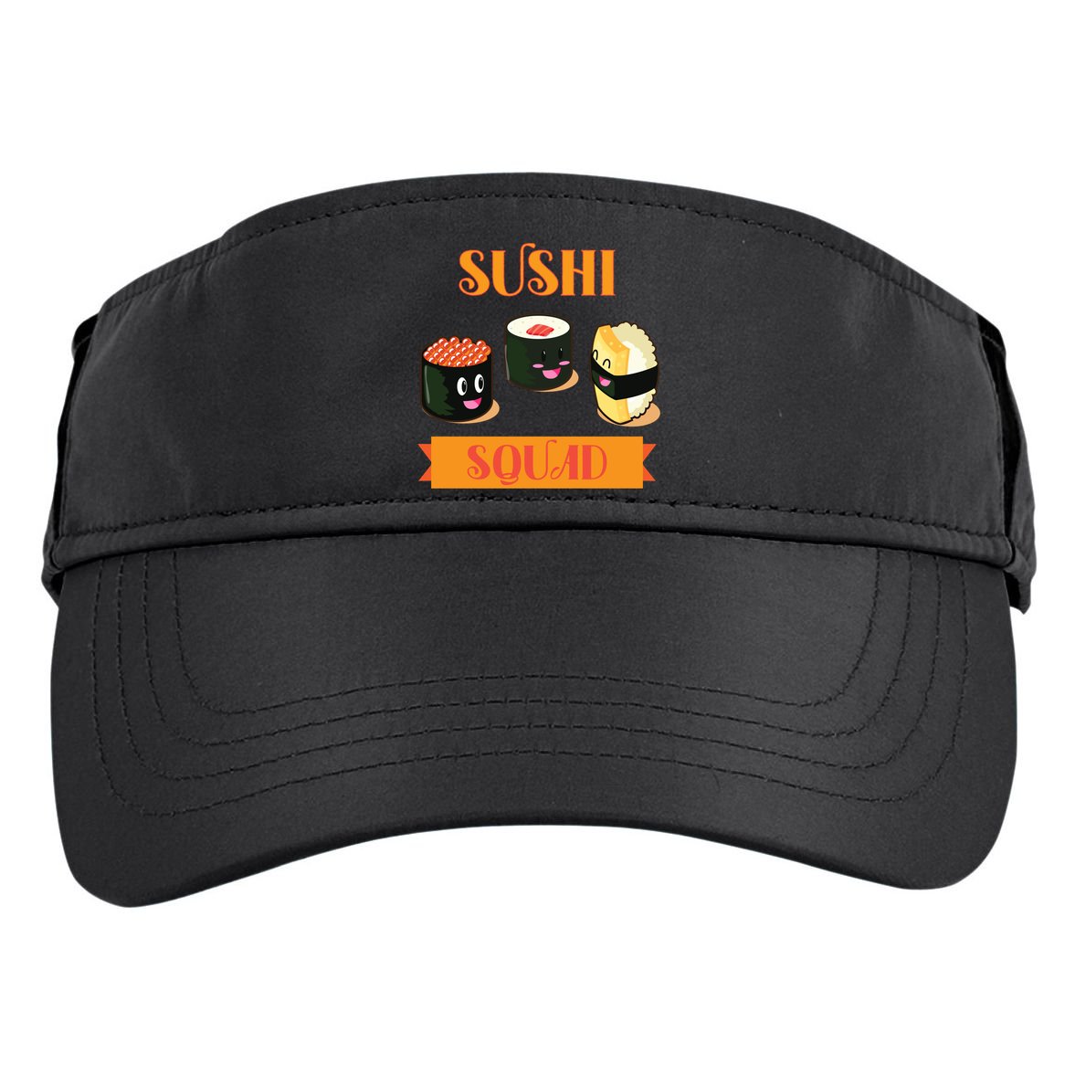 Sushi Squad Funny Sushi Lover Meaningful Gift Adult Drive Performance Visor