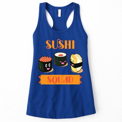 Sushi Squad Funny Sushi Lover Meaningful Gift Womens Tank Top