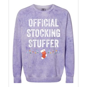 Stocking Stuffer Funny Matching Christmas Colorblast Crewneck Sweatshirt