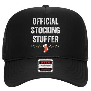 Stocking Stuffer Funny Matching Christmas High Crown Mesh Back Trucker Hat