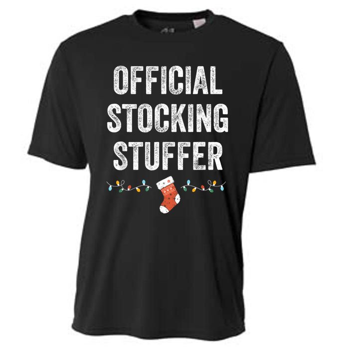 Stocking Stuffer Funny Matching Christmas Cooling Performance Crew T-Shirt